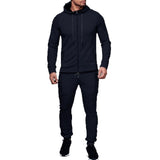 ZOGGA Fashion Jacket + pants Sportswear Men Tracksuit Hoodie Spring Autumn Men Brand Clothes Hoodies Mens Track Suit Set