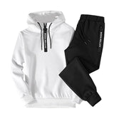 Casual tracksuit Set Men Fashion 2019 Jogger Sports Sportswear Suits Spring Autumn Two Pieces Hoodies Pants Set Male Sweat Suit