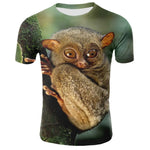 Men Animal t shirt Orangutan/monkey 3D Print tshirt Men Funny tees tops Short Sleeve O-neck 3D Print Summer Clothes XXS-4XL