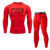 Men Sport Thermal Underwear Sports Compression Underwear Gym Training Tights Quick-Drying Wicking Clothing S-4XL