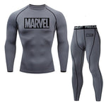 Men Sport Thermal Underwear Sports Compression Underwear Gym Training Tights Quick-Drying Wicking Clothing S-4XL