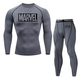 Men Sport Thermal Underwear Sports Compression Underwear Gym Training Tights Quick-Drying Wicking Clothing S-4XL