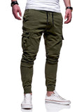 Autumn Men Joggers Pants 2019 New Casual Male Cargo Military Sweatpants Solid Multi-pocket Hip Hop Fitness Trousers Sportswear