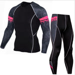 thermo underwear  >  Men's Sportswear > Rashgard Male > Thermal Underwear Men's >  Mens Sports Suits> Men's Underwear For Sport