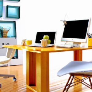 Transforme seu home office com uma cadeira com design sofisticado
