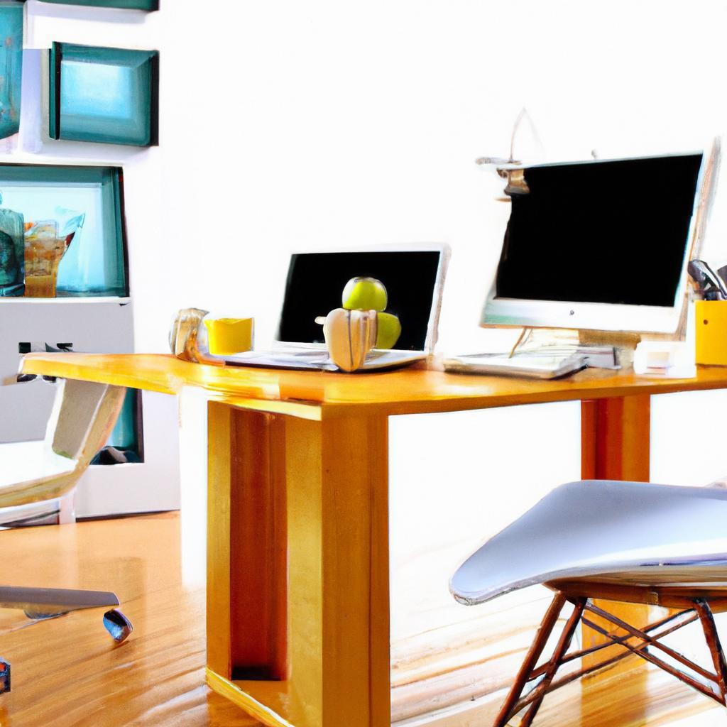 Transforme seu home office com uma cadeira com design sofisticado